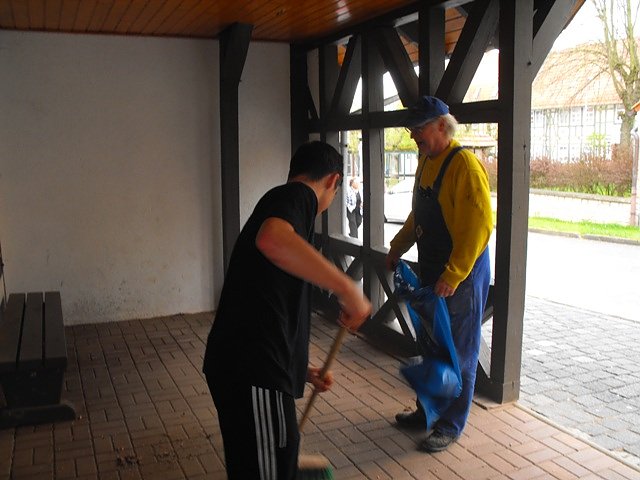 Aufr&auml;umen in Breitenholz