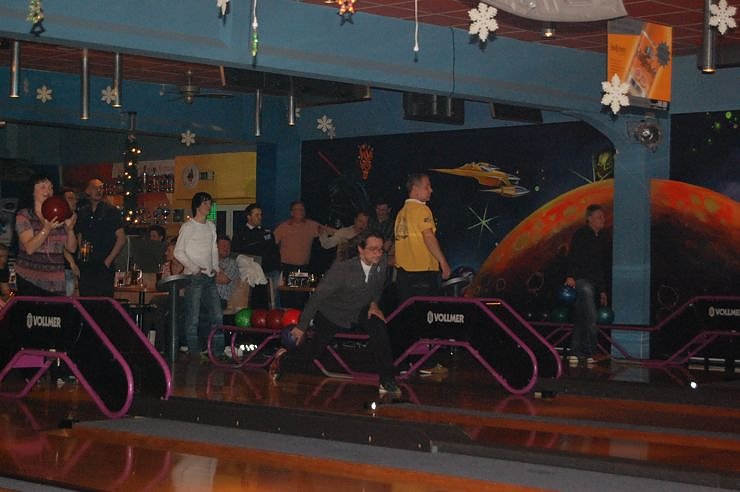 Weihnachtfeier im Starbowling Nordhausen. NNZ-City Scout on Tour