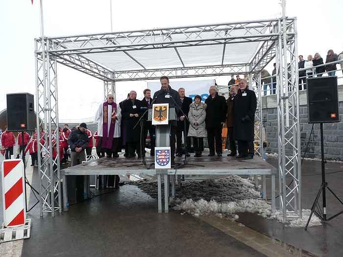 Er&ouml;ffnung Schm&uuml;cketunnel