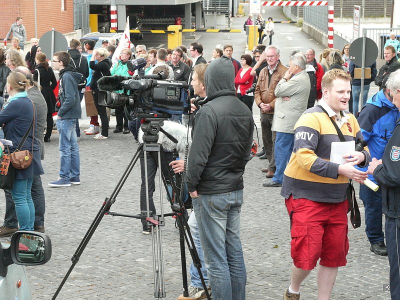 Protest gegen Neonazis