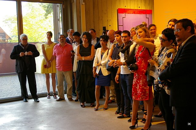 Ausstellungser&ouml;ffnung Close up Kuba