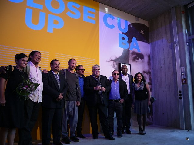 Ausstellungser&ouml;ffnung Close up Kuba