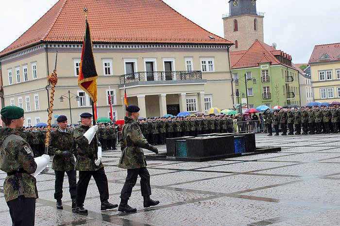 &Ouml;ffentliche Vereidigung in Sondershausen