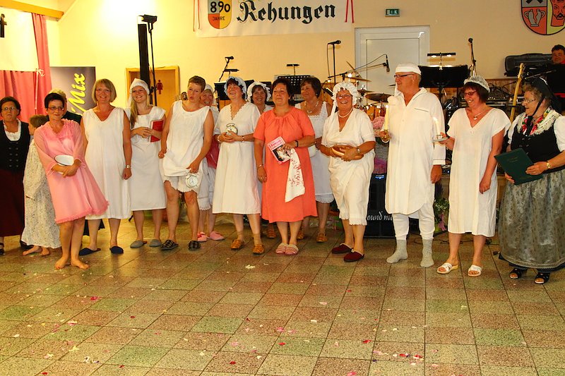 890 Jahre Rehungen: Die Er&ouml;ffnungsfeier