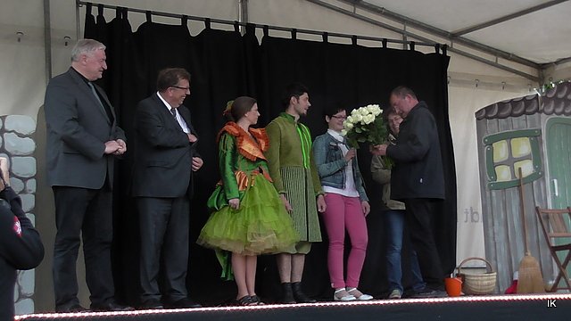 Er&ouml;ffnung des Stadtfestes in Leinefelde