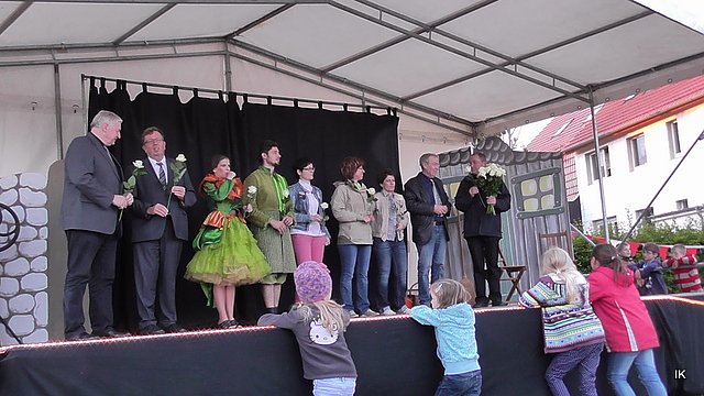 Er&ouml;ffnung des Stadtfestes in Leinefelde
