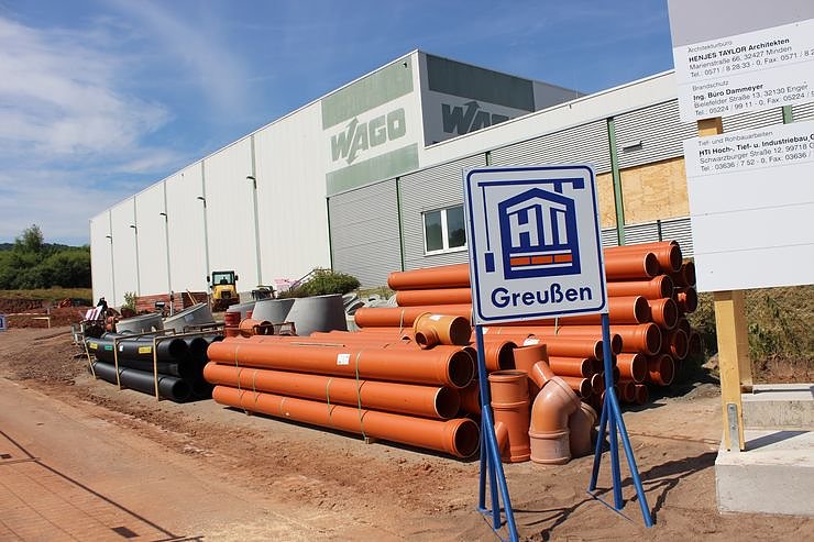 WAGO legt in Sondershausen den Grundstein