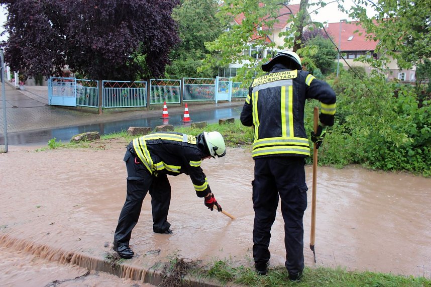 Einsatz nach Unwetter