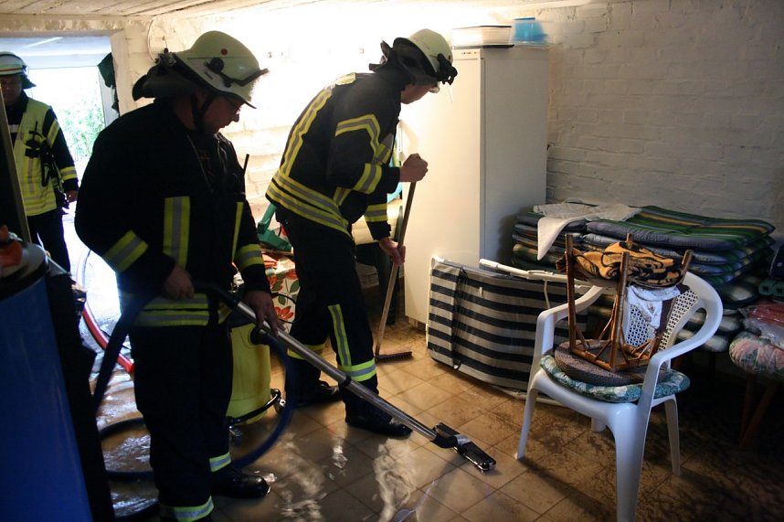 Einsatz nach Unwetter