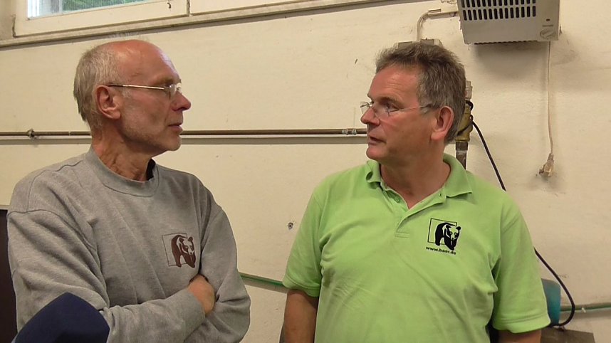 Uwe Lagemann (li) und R&uuml;diger Schmiedel