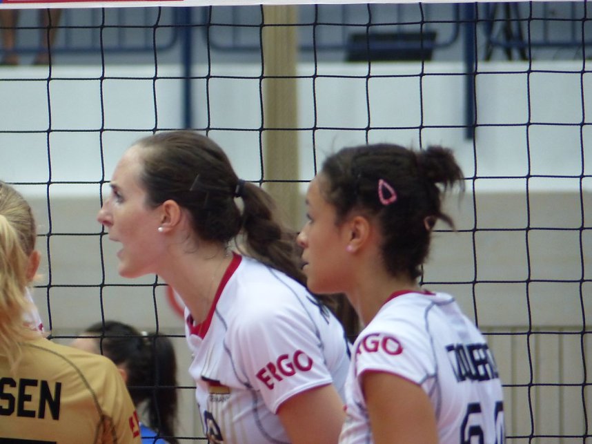 Volleyball in der Wiedigsburghalle