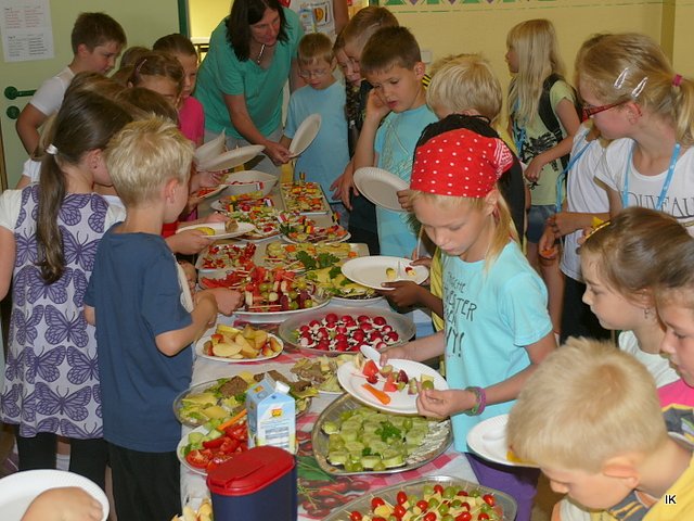 Schulfest mit gesundem Fr&uuml;hst&uuml;ck