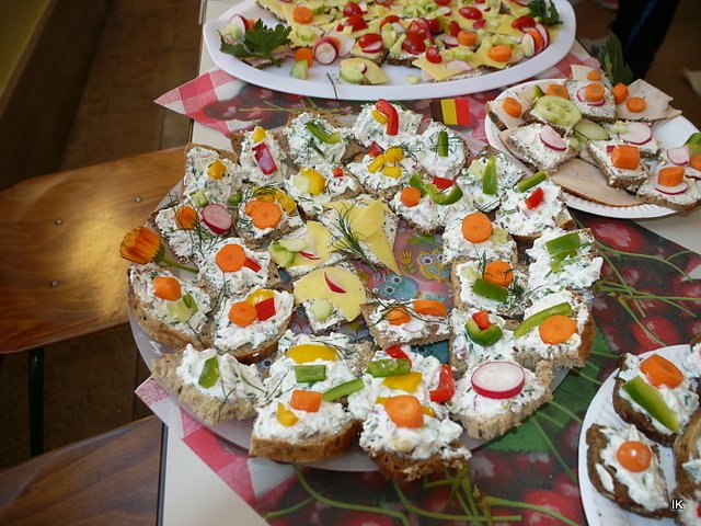 Schulfest mit gesundem Fr&uuml;hst&uuml;ck