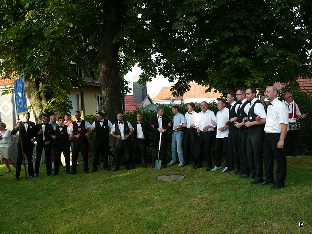 Ausgrabung der Kirmes am 18. Juli 2014