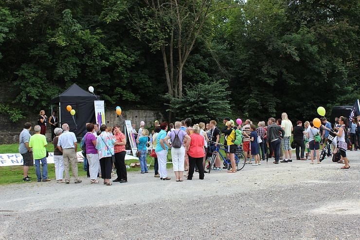 Zeichen gegen Rechts gesetzt