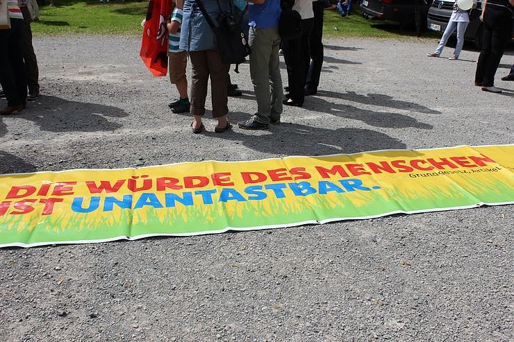 Zeichen gegen Rechts gesetzt