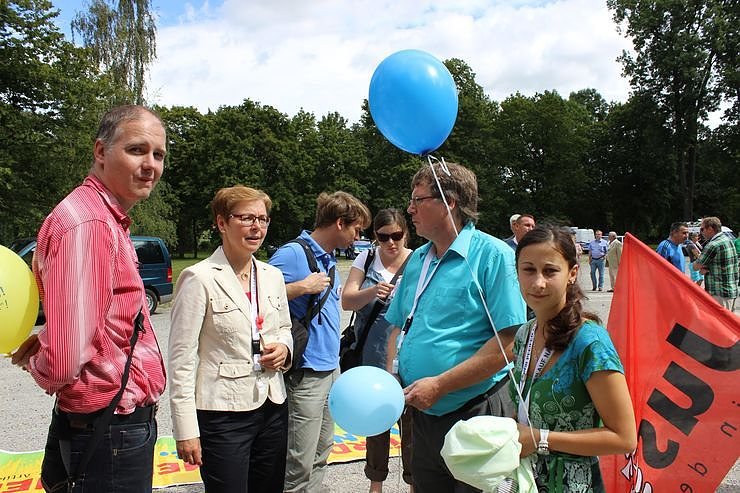 Zeichen gegen Rechts gesetzt