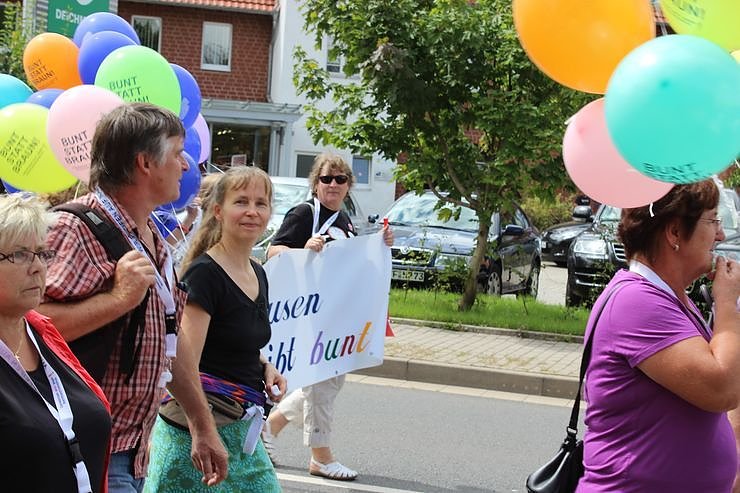 Zeichen gegen Rechts gesetzt