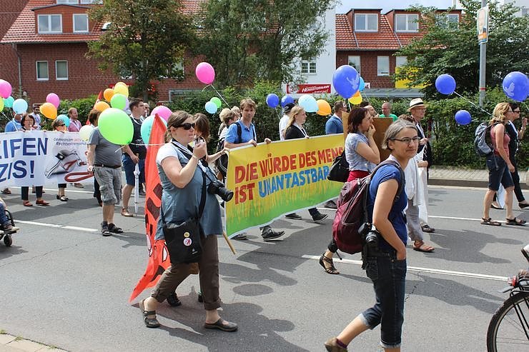 Zeichen gegen Rechts gesetzt
