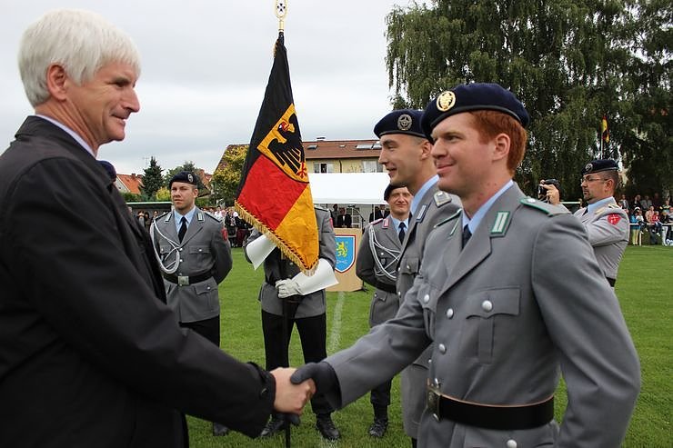 Vereidigung in der Patengemeinde
