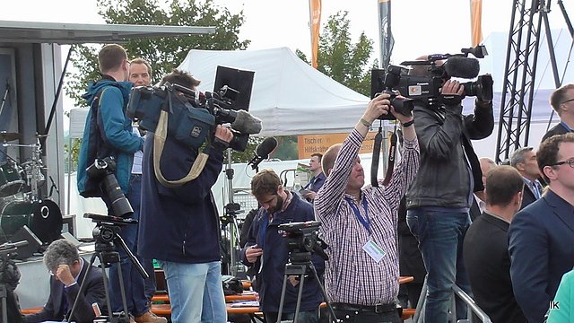 Angela Merkel in Leinefelde