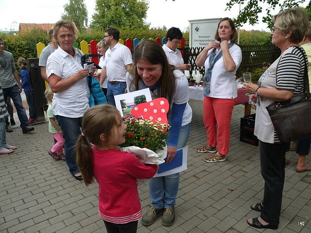 Geburtstagsfeier in der Montessorischule