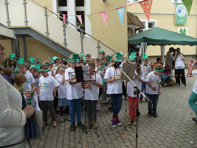Geburtstagsfeier in der Montessorischule
