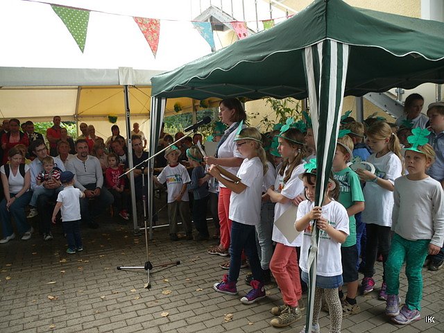 Geburtstagsfeier in der Montessorischule