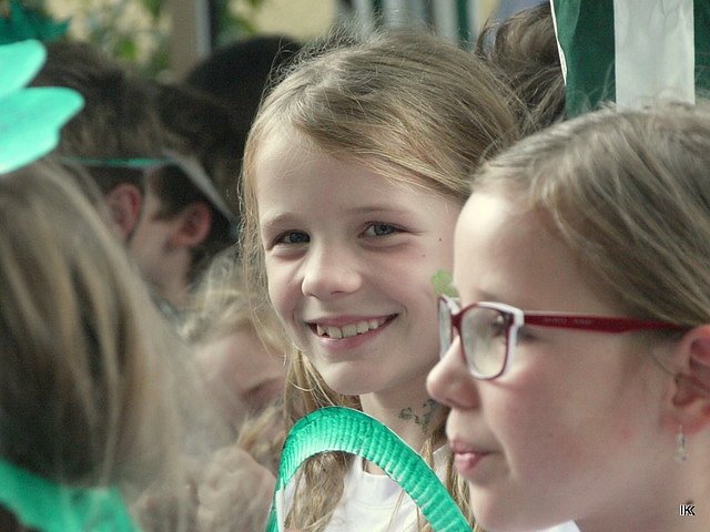 Geburtstagsfeier in der Montessorischule