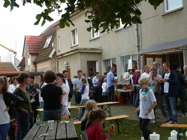Geburtstagsfeier in der Montessorischule