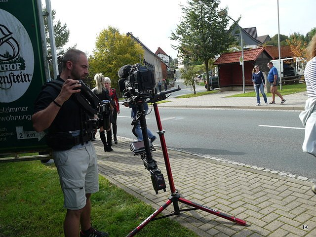 Dreharbeiten in Kirchohmfeld