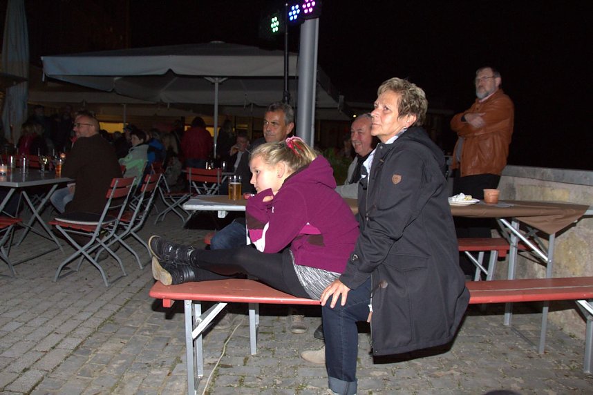 Auf der Burg ging die "Post" ab