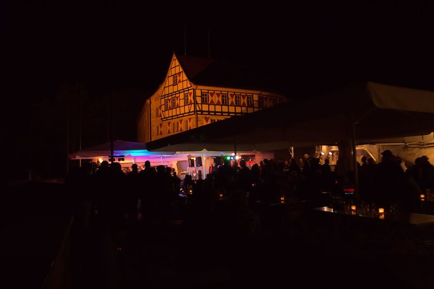 Auf der Burg ging die "Post" ab