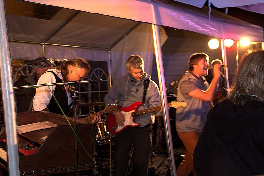 Auf der Burg ging die "Post" ab