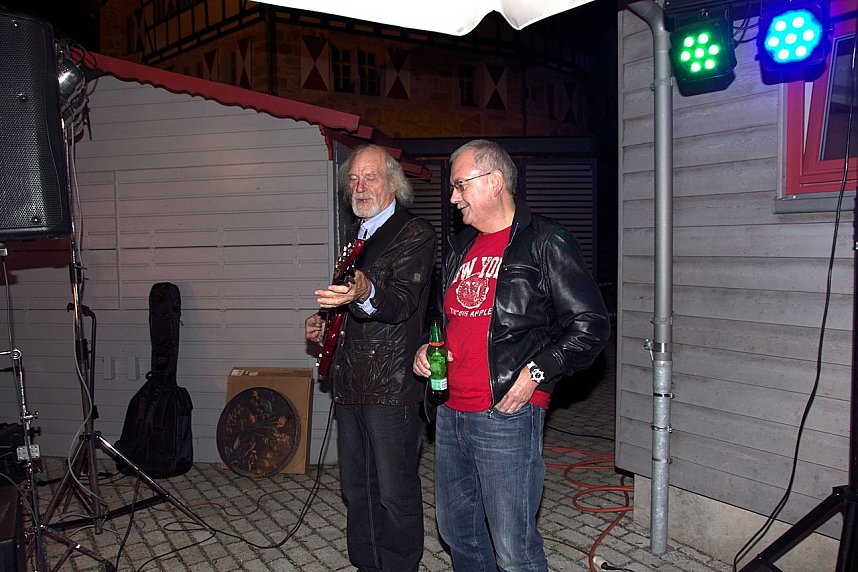 Auf der Burg ging die "Post" ab