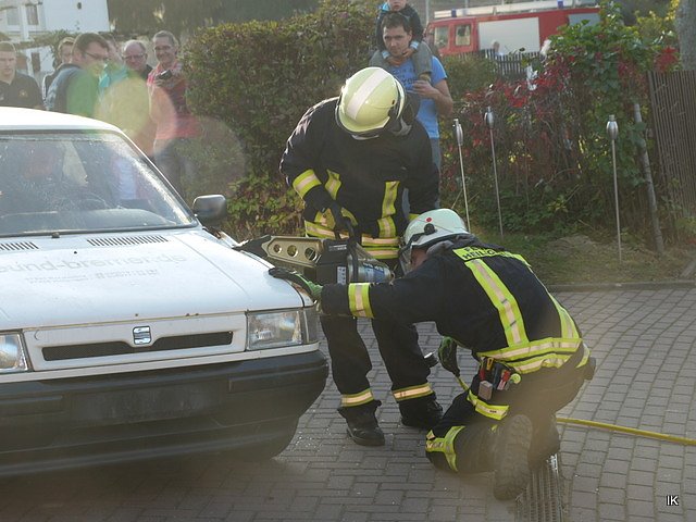 Verabschiedung des alten Tankers