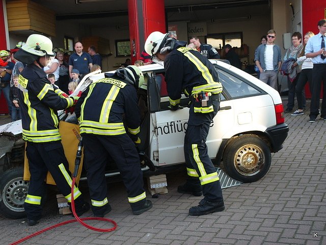Verabschiedung des alten Tankers