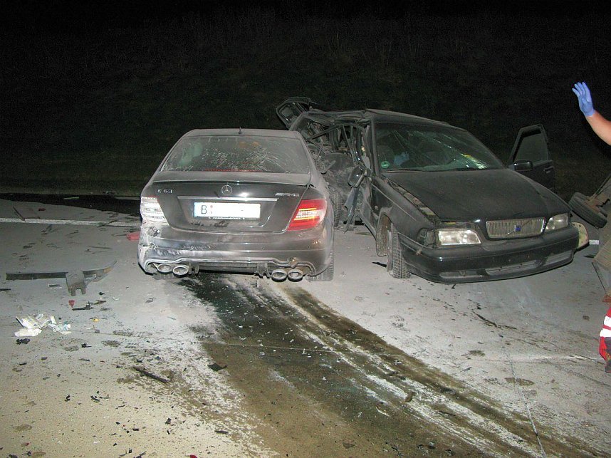 Unfall auf der A9