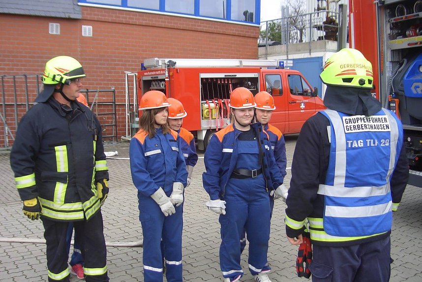 &Uuml;bung Jugendfeuerwehren