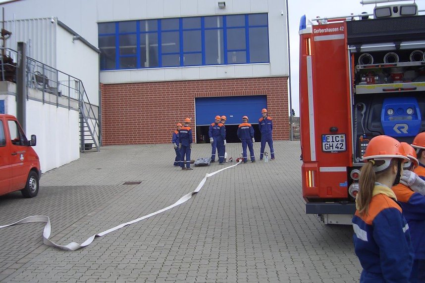 &Uuml;bung Jugendfeuerwehren
