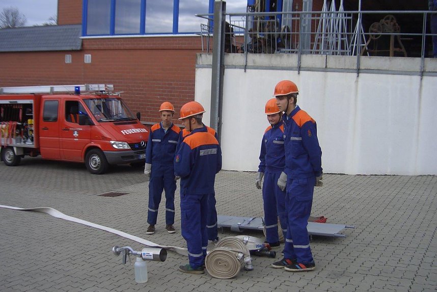 &Uuml;bung Jugendfeuerwehren