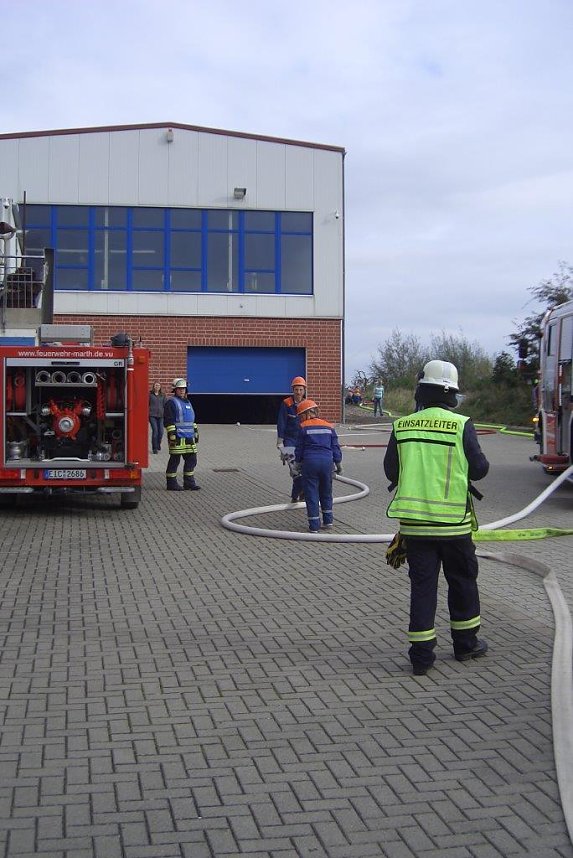 &Uuml;bung Jugendfeuerwehren
