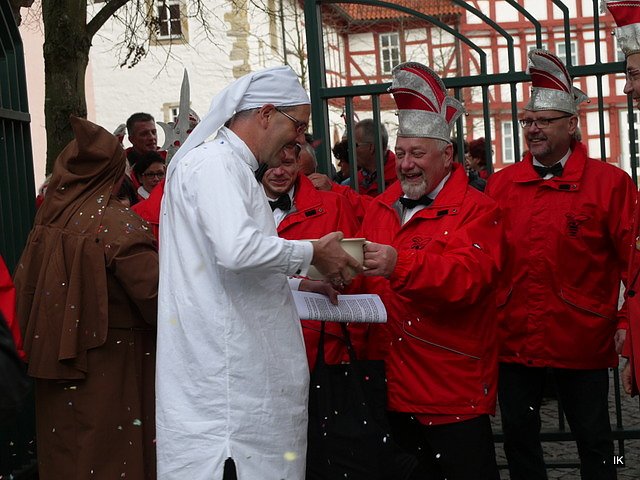 Karnevalsbeginn in Worbis