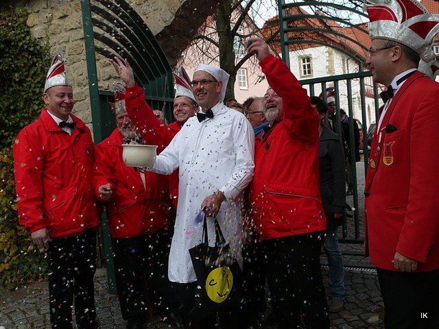 Karnevalsbeginn in Worbis