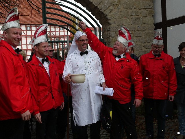 Karnevalsbeginn in Worbis