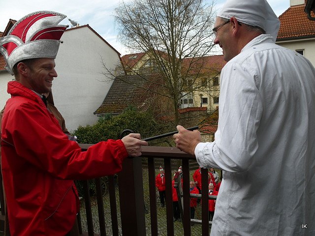 Karnevalsbeginn in Worbis