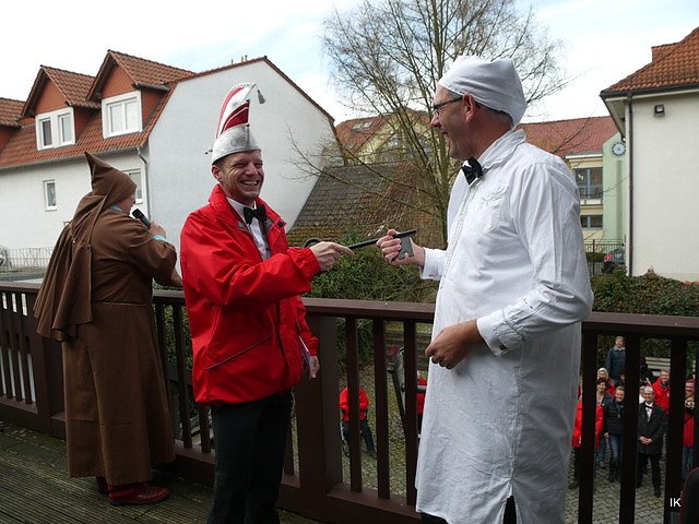 Karnevalsbeginn in Worbis