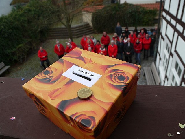 Karnevalsbeginn in Worbis