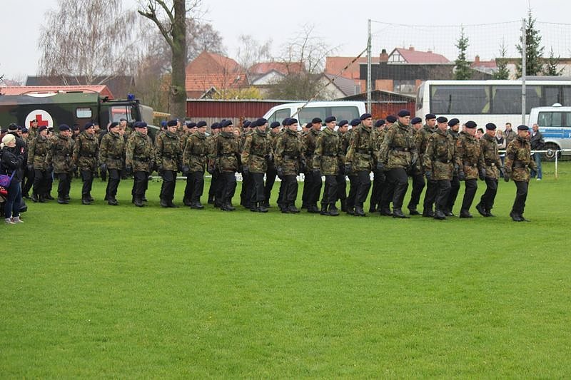 Neuer Lehrgang in Oberspier vereidigt
