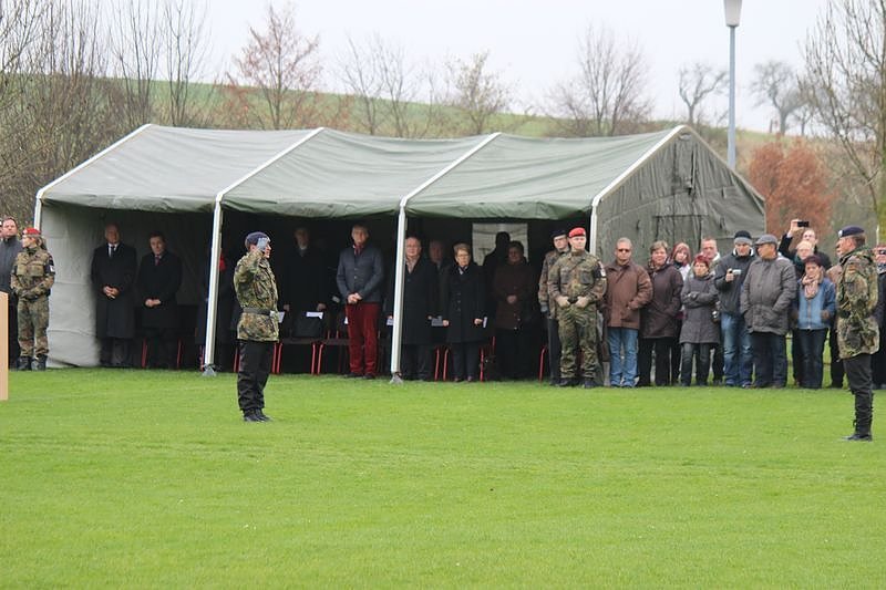 Neuer Lehrgang in Oberspier vereidigt